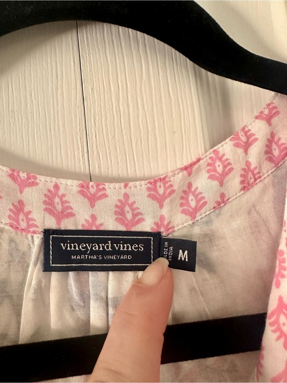 Vineyard Vines Pink and White Floral Print Dress - Picture 3 of 3